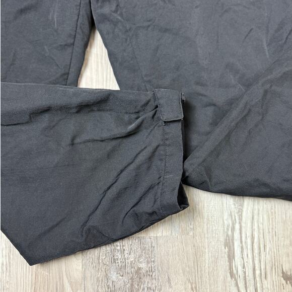 Vintage Nike Swoosh Men’s Black Nylon Track Pants XL Retro Athletic 90s Style - Picture 4 of 13